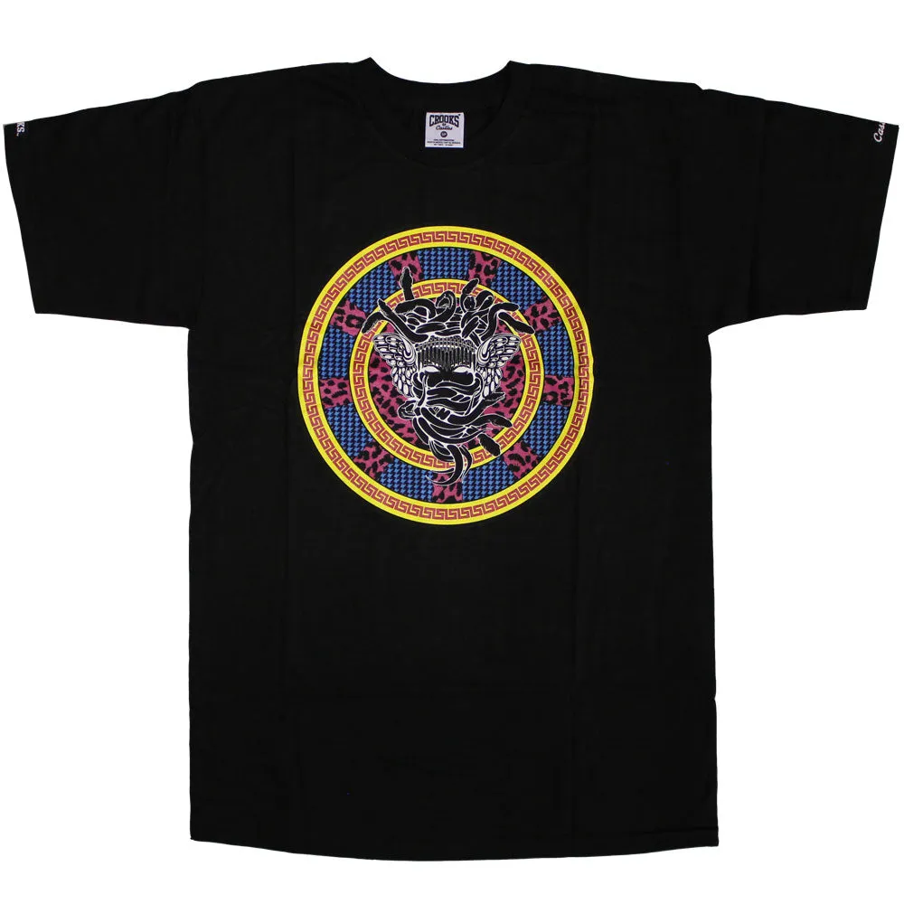 Crooks & Castles T-Shirt Medusa Exquisit Black