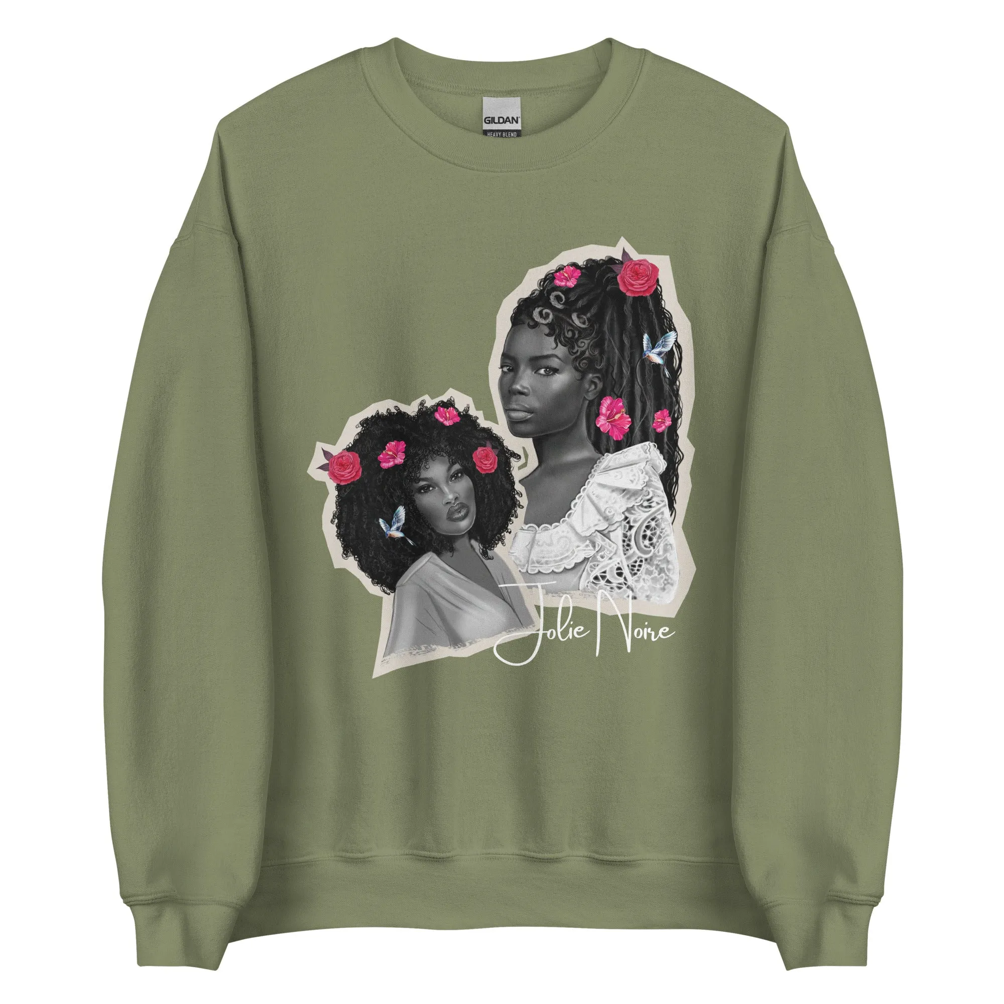 Curls & Locs Sweatshirt- Green