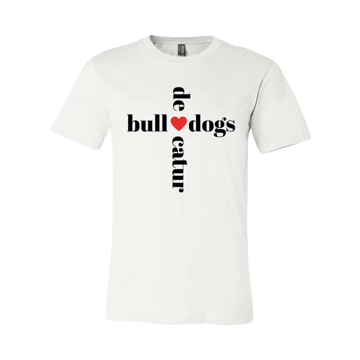 Decatur Bulldogs Cross T-Shirt