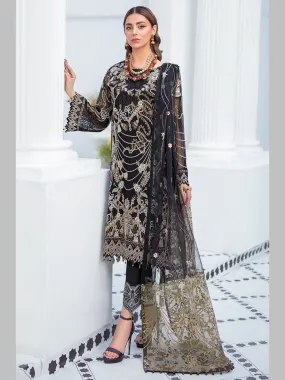 Designer Embroidered Chiffon