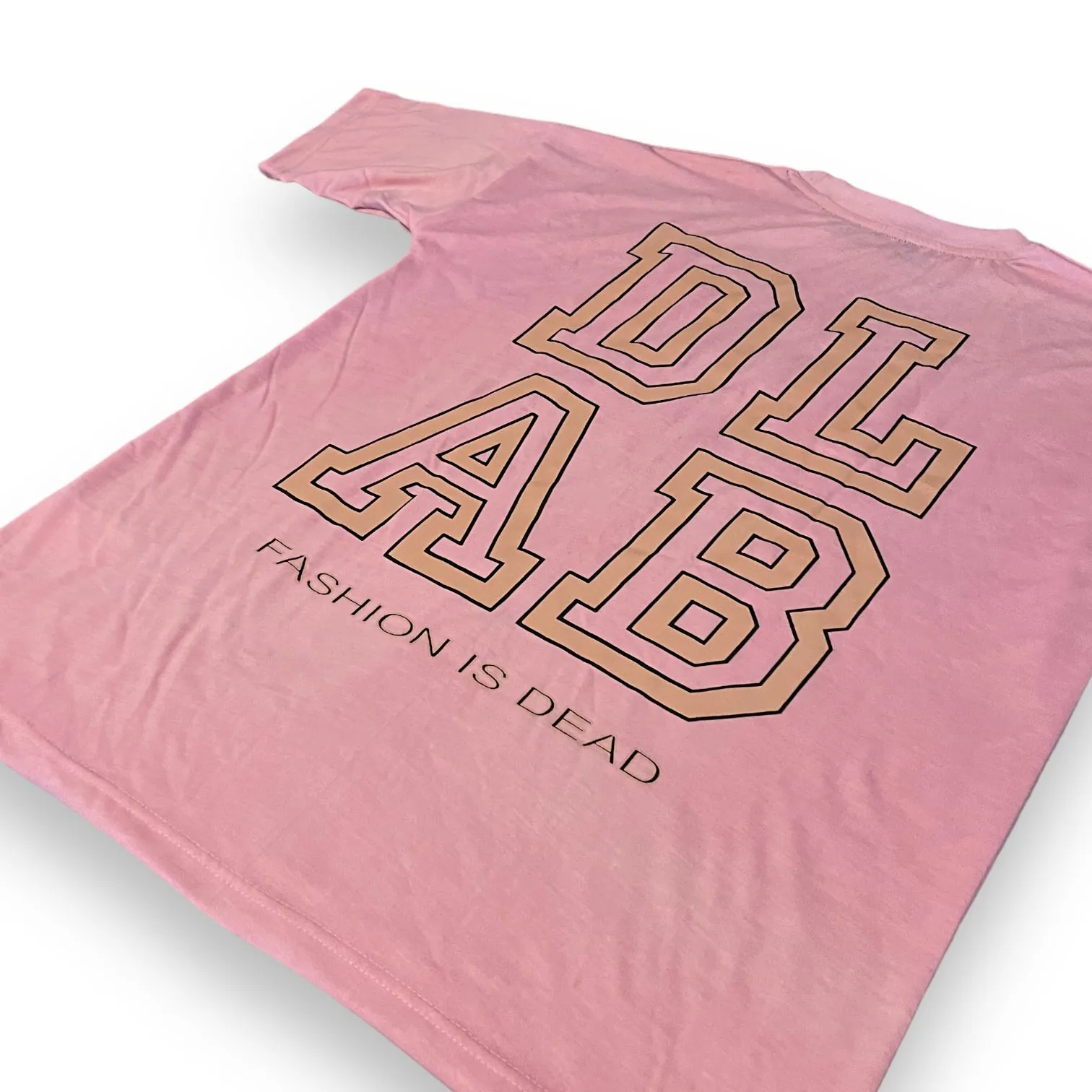 Dlab BASICS "Fashion is Dead" Tee (Pink)