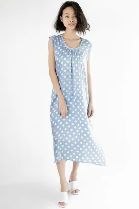 Dress Karen Modal Silk Polka Dot