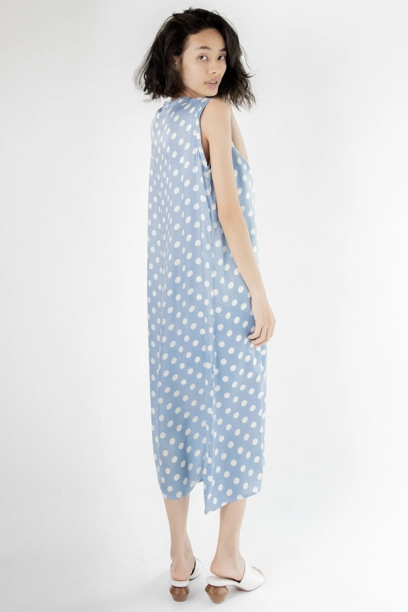 Dress Karen Modal Silk Polka Dot