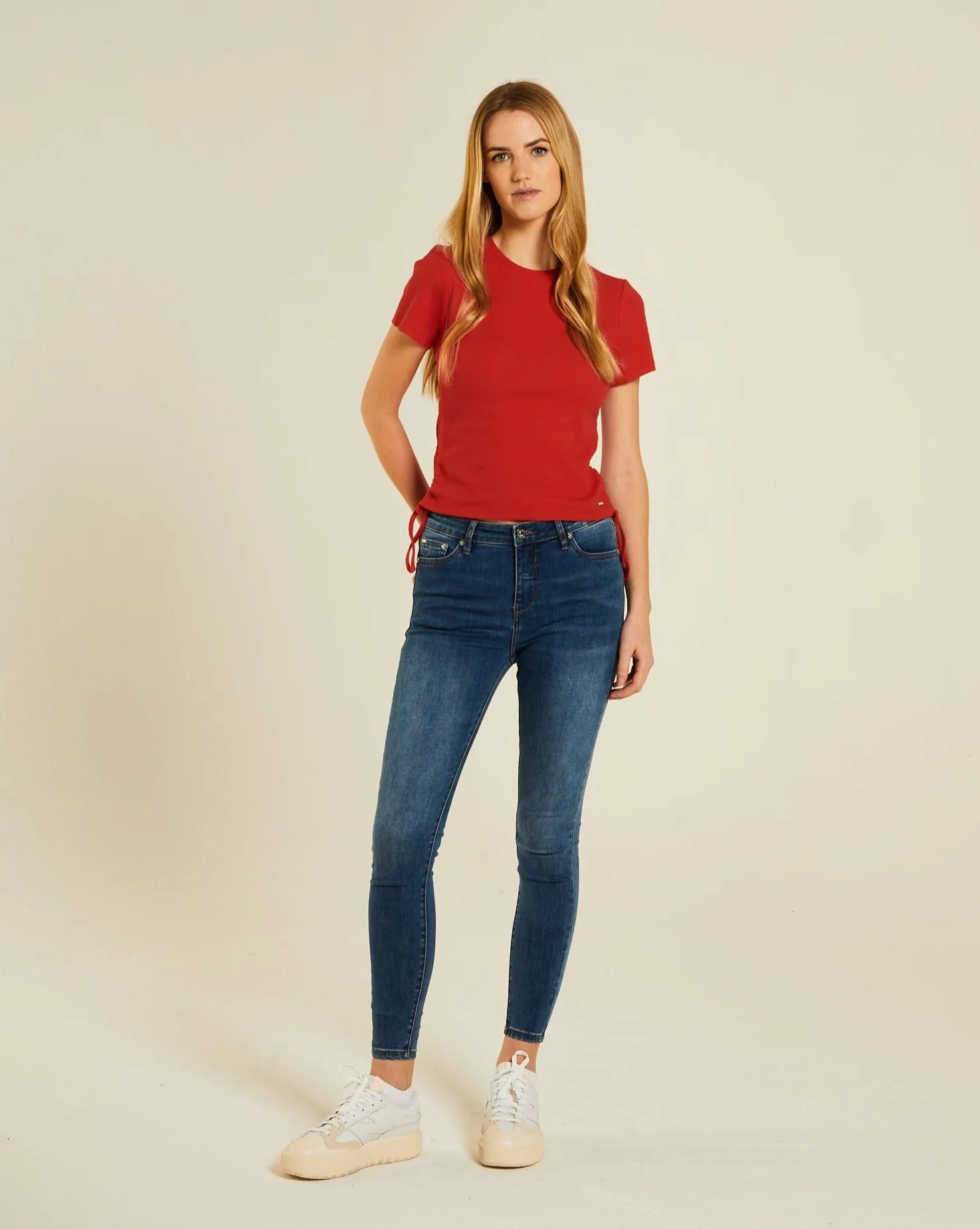 Ebba T-Shirt Tango Red