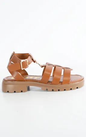 Elena Sandal | Tan