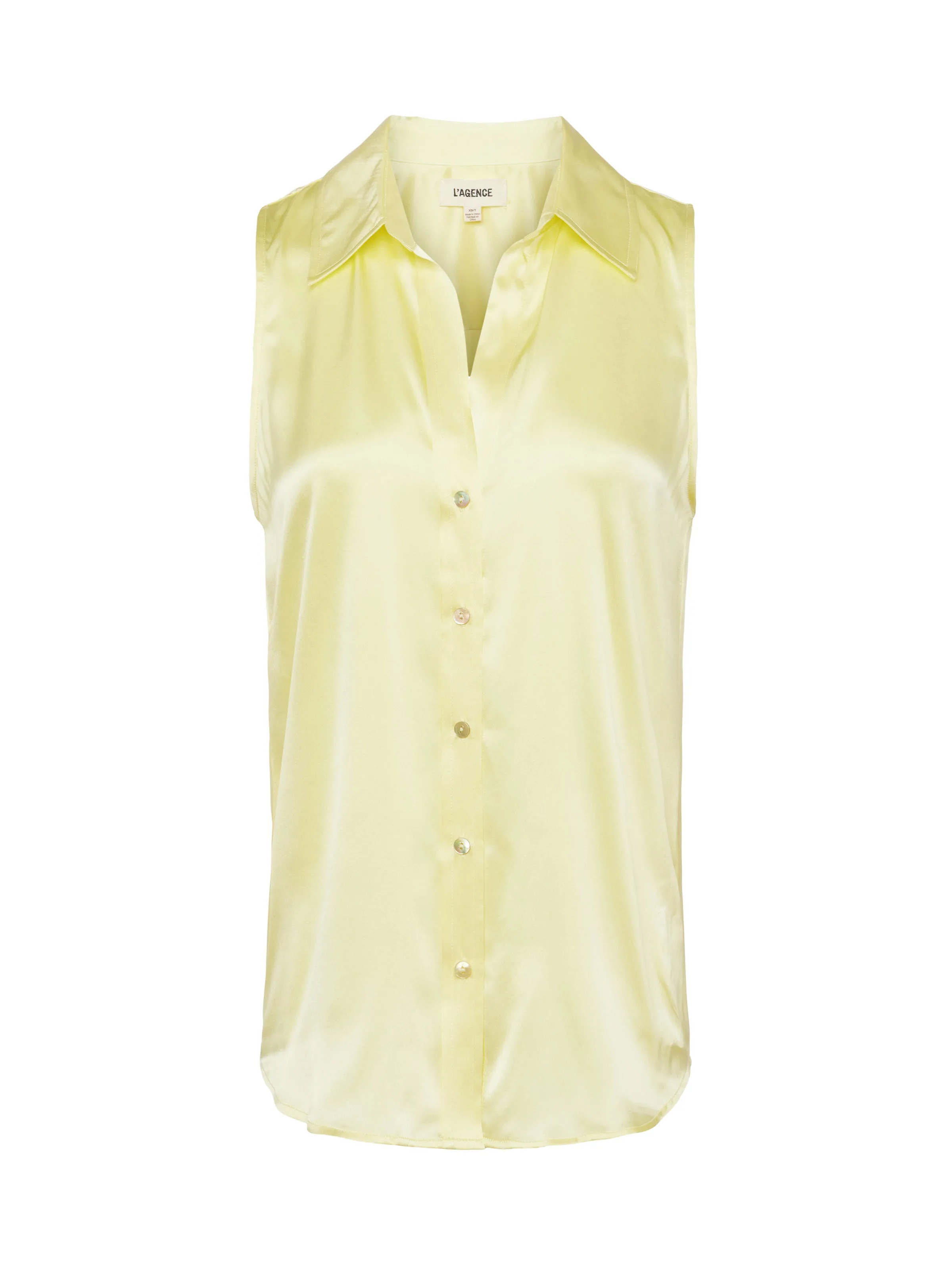 Emmy Sleeveless Silk Blouse