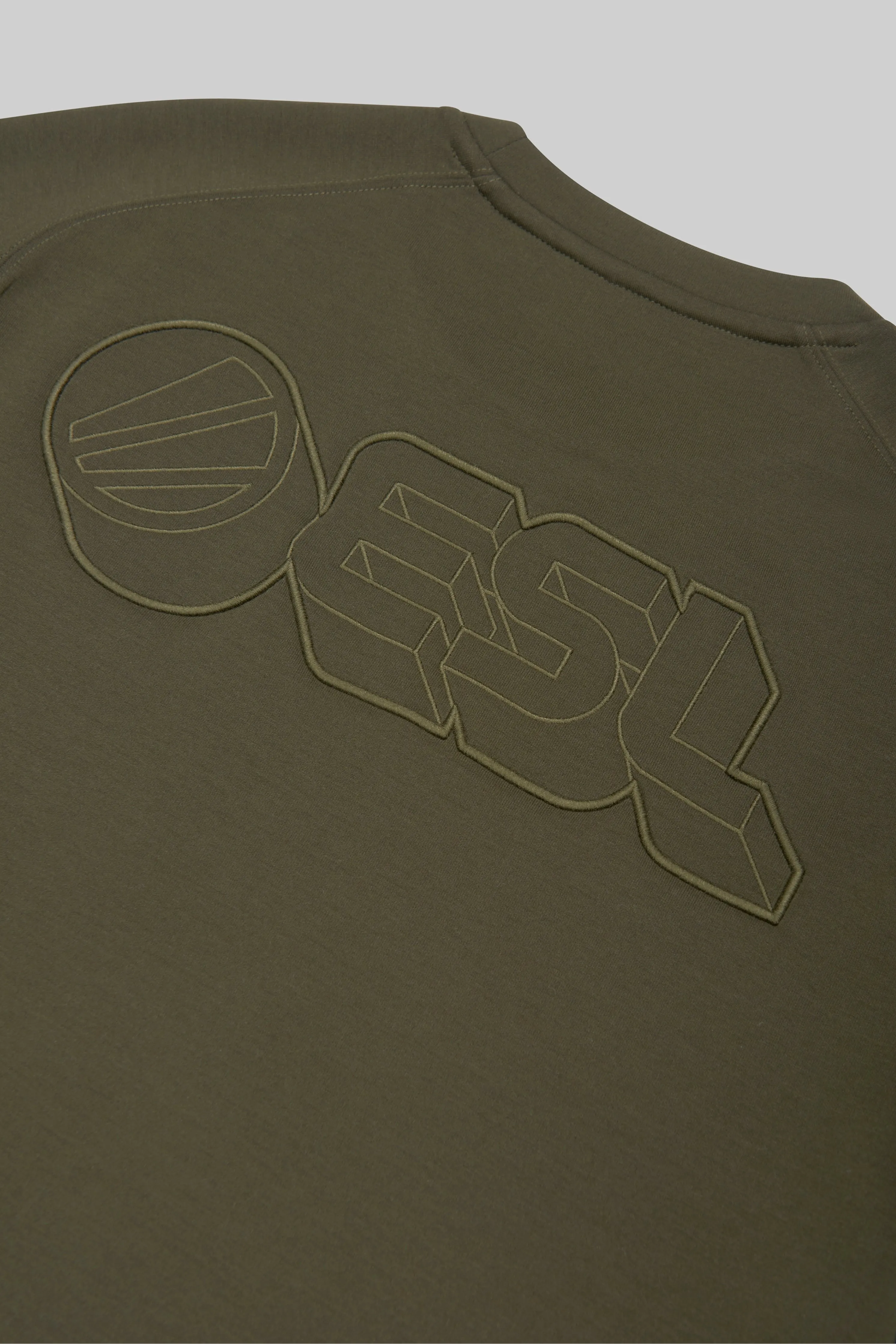 ESL Crosshairs Short Sleeve T-Shirt Moss