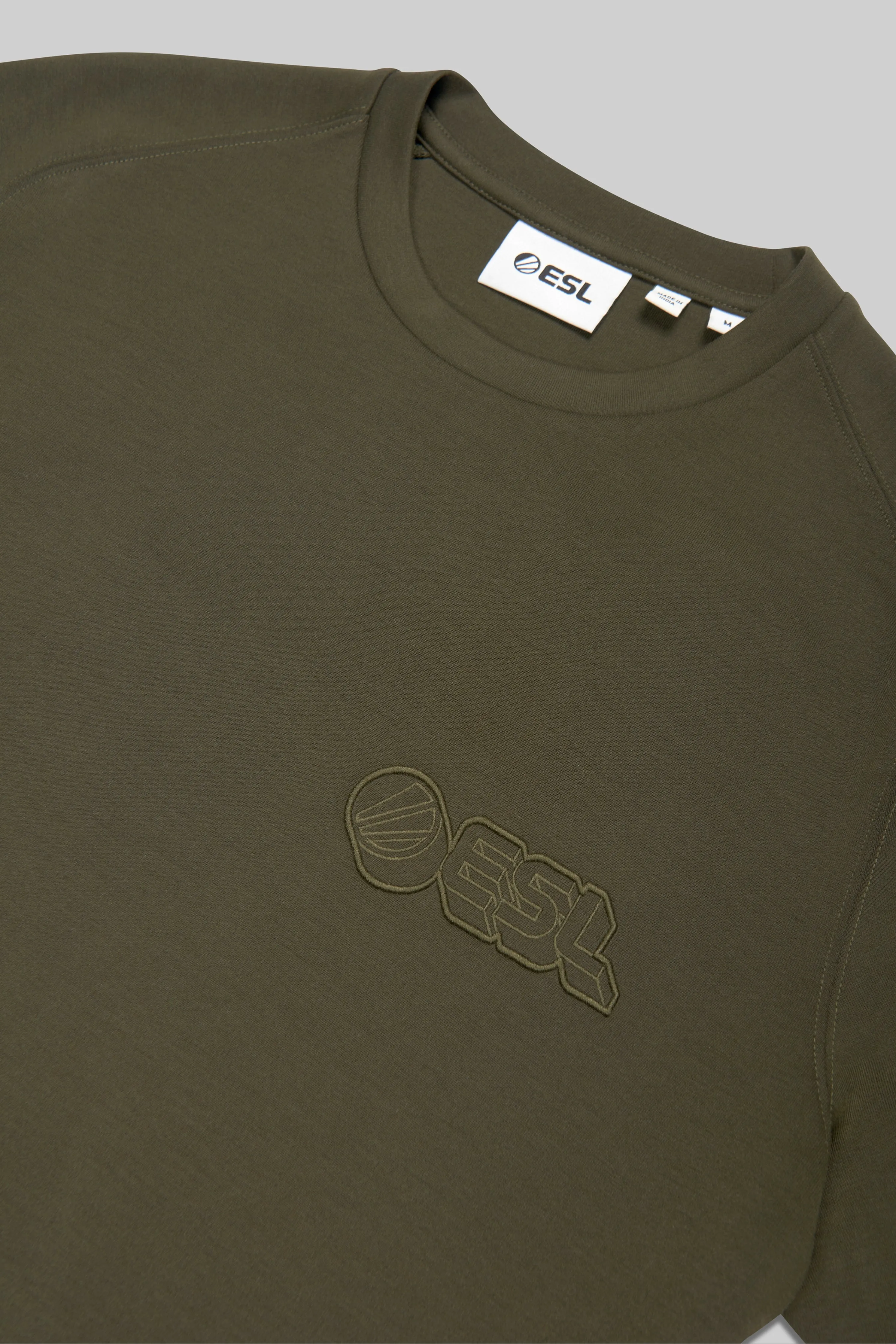 ESL Crosshairs Short Sleeve T-Shirt Moss