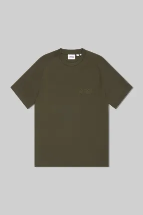 ESL Crosshairs Short Sleeve T-Shirt Moss