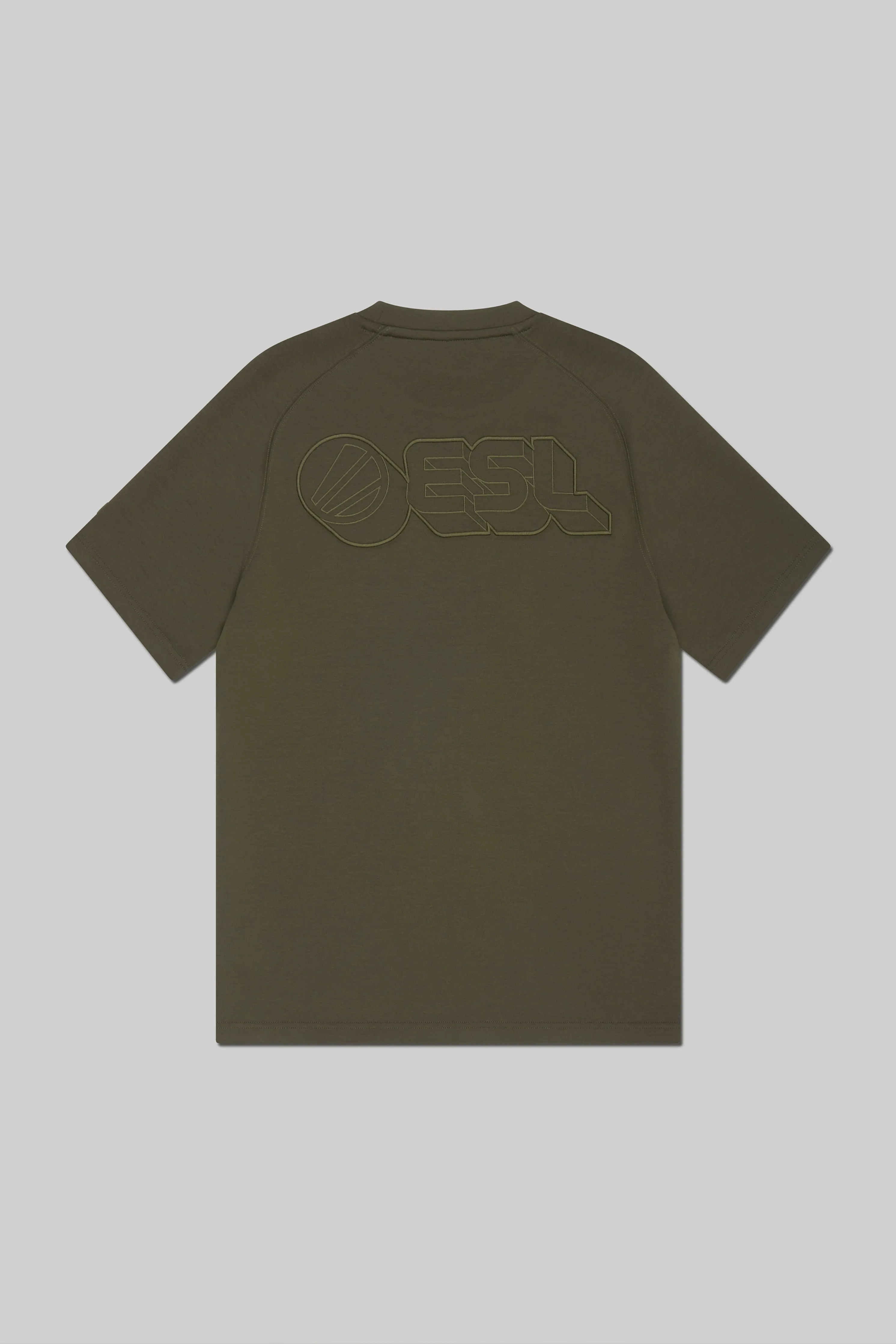 ESL Crosshairs Short Sleeve T-Shirt Moss