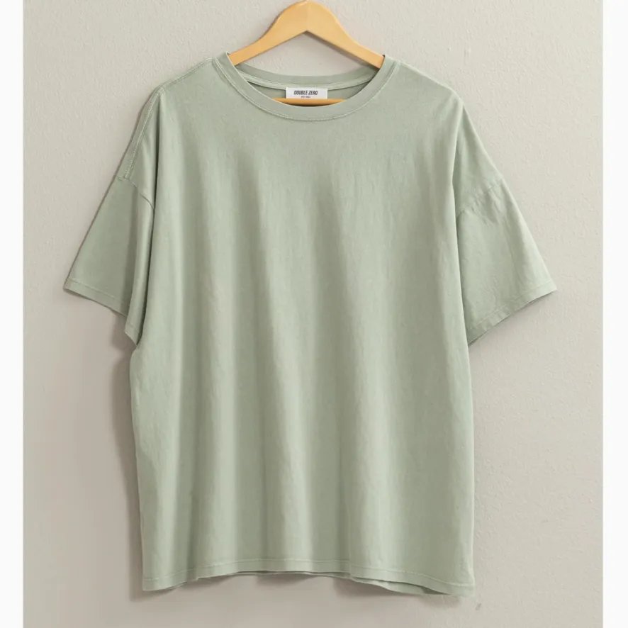 Everyday Simple Oversized Solid T-Shirt