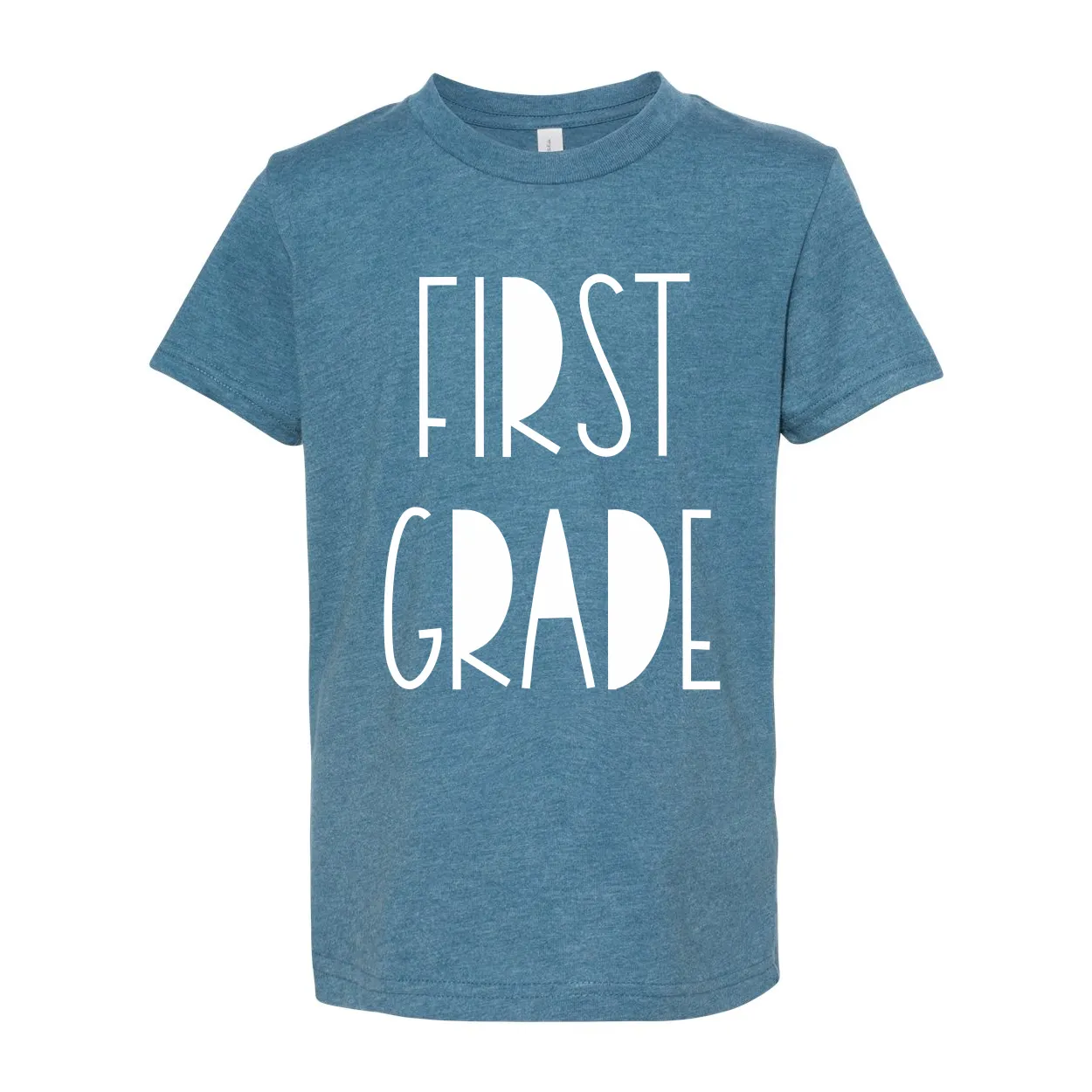 First Grade YOUTH Funky Font T-Shirt