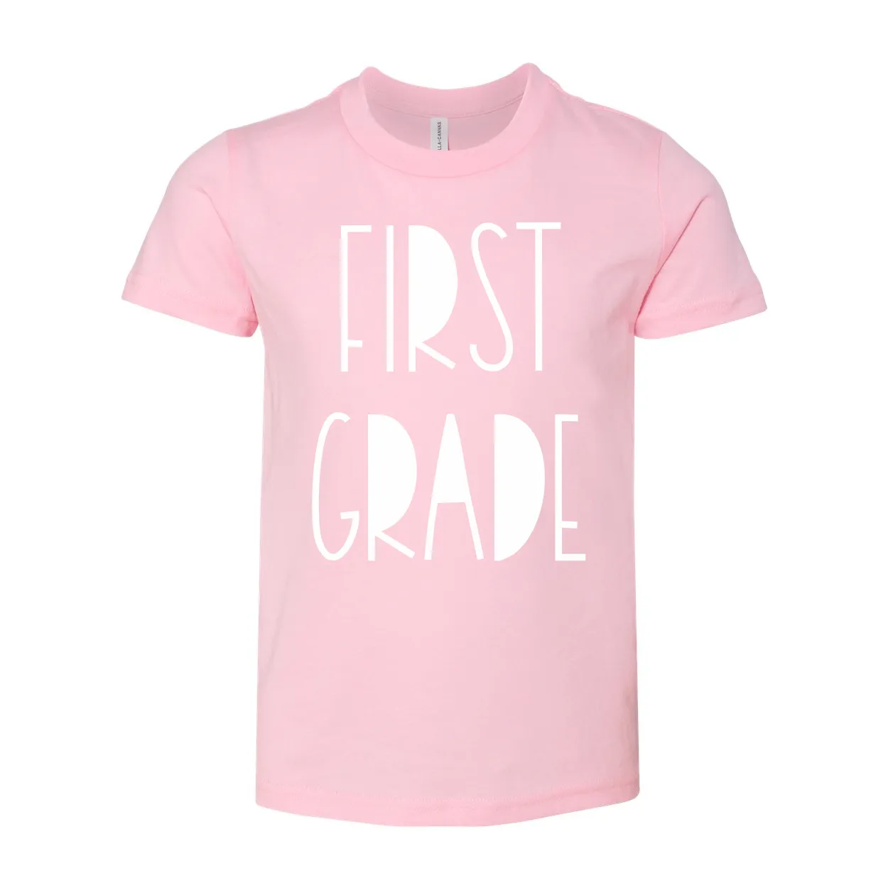 First Grade YOUTH Funky Font T-Shirt