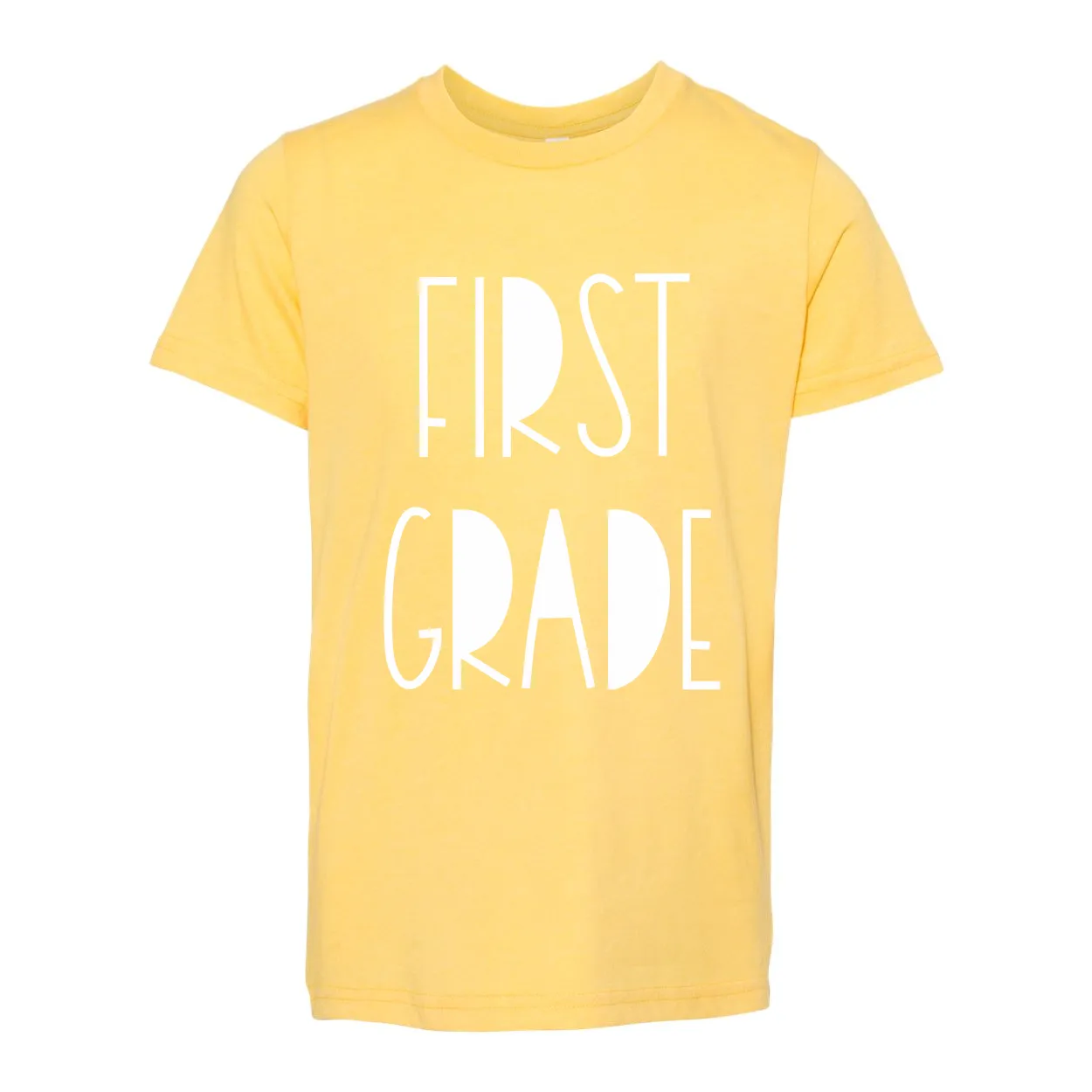 First Grade YOUTH Funky Font T-Shirt