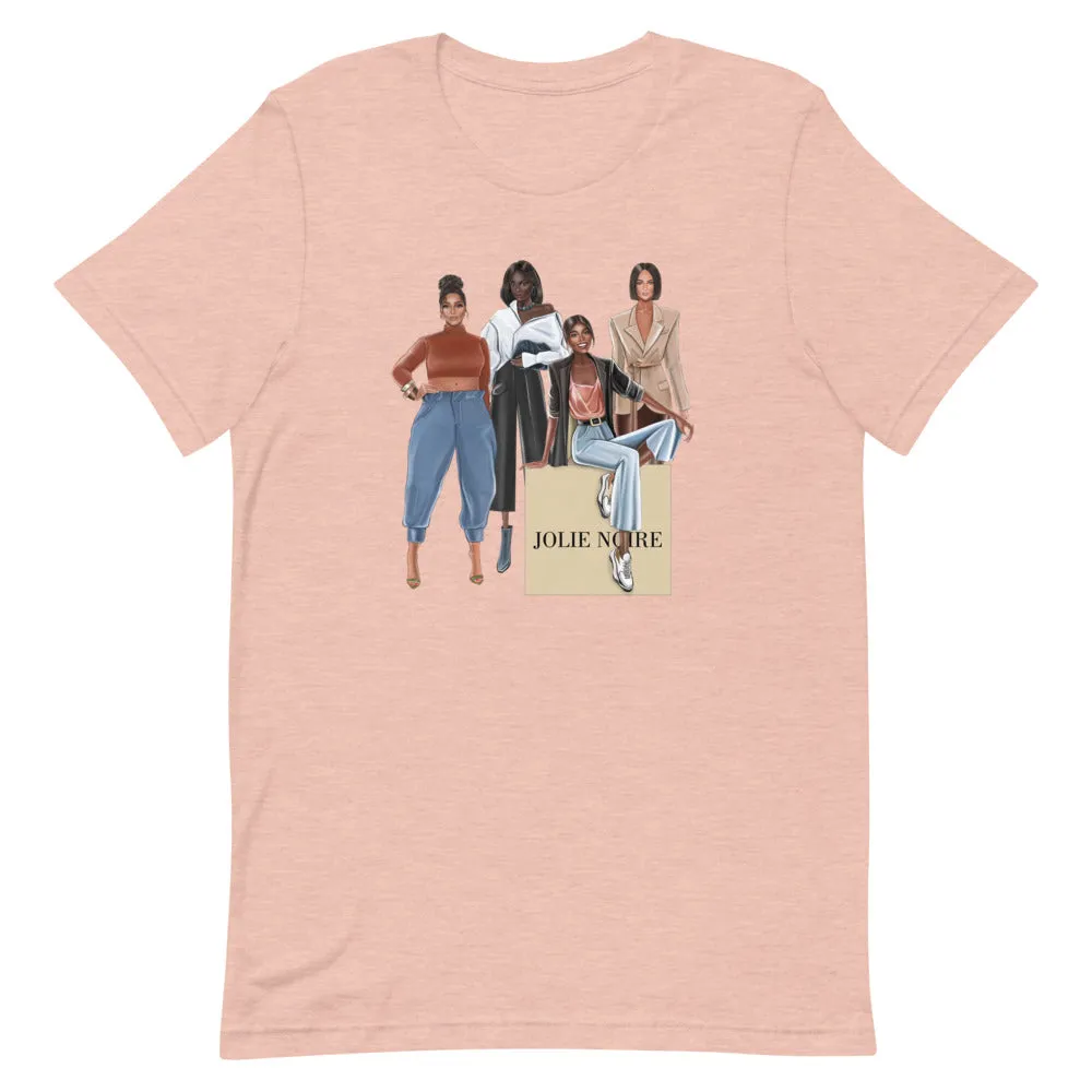 Girlfriends Tee- Prism Peach