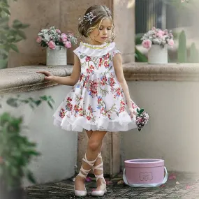 Girls Swing Flared Cap Sleeve Dress - ONLY 4 LEFT !!!