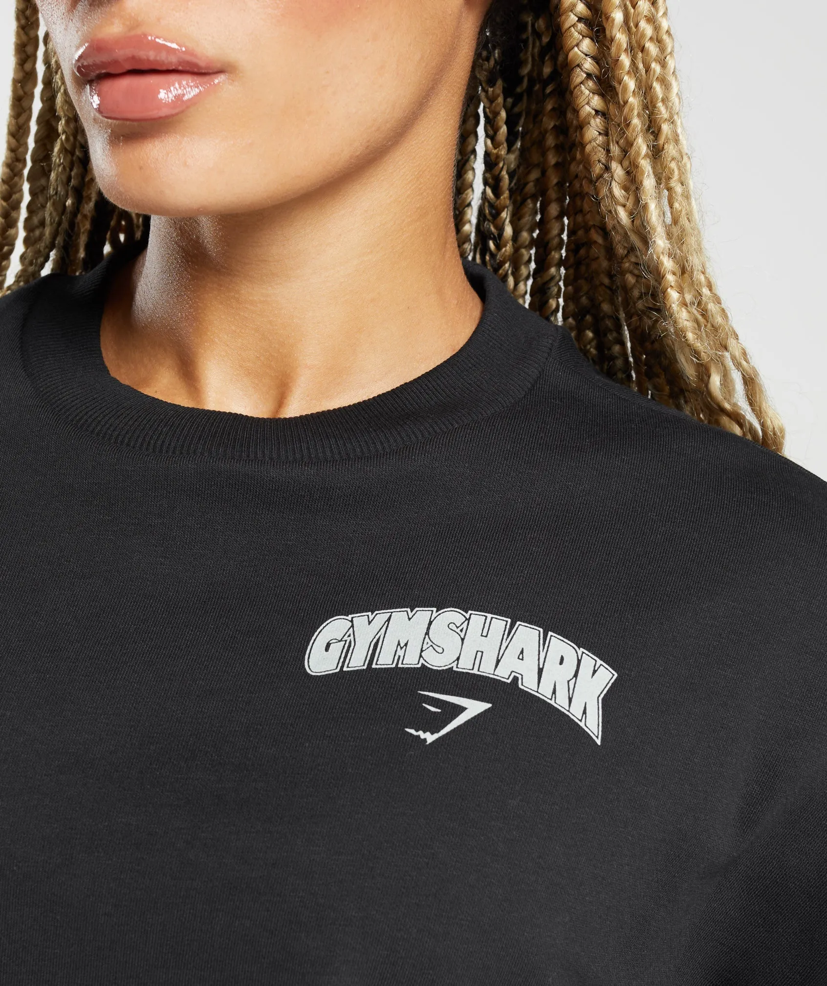 Gymshark Lifting Apparel Oversized Sweatshirt - Black