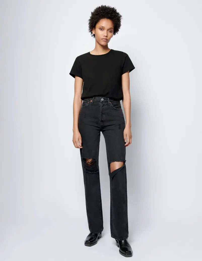 High Rise Loose Jeans