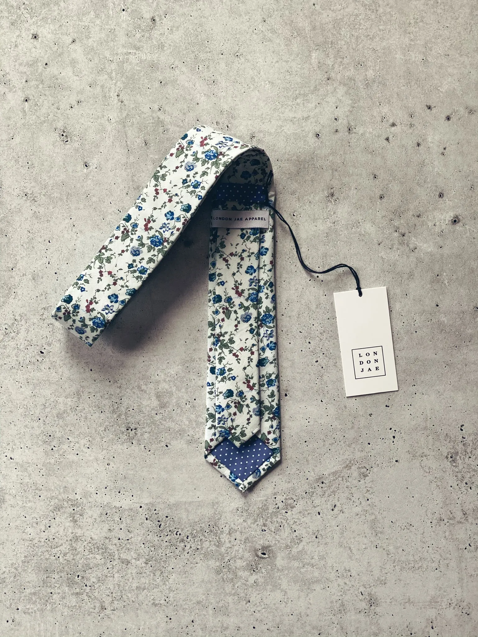 Jack Cotton Floral Neck Tie