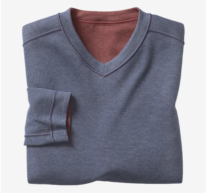 Johnston & Murphy - Reversible Long-Sleeve V-Neck