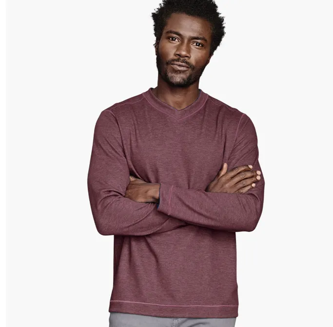 Johnston & Murphy - Reversible Long-Sleeve V-Neck