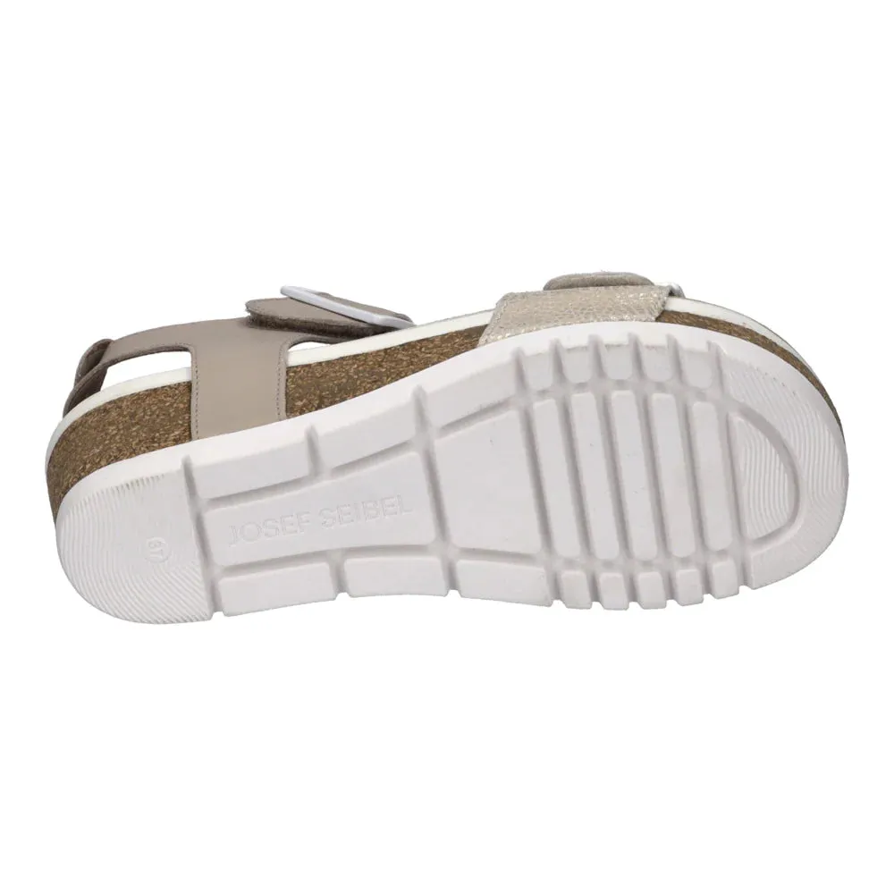 JOSEF SEIBEL QUINN 02 WEDGES CREME