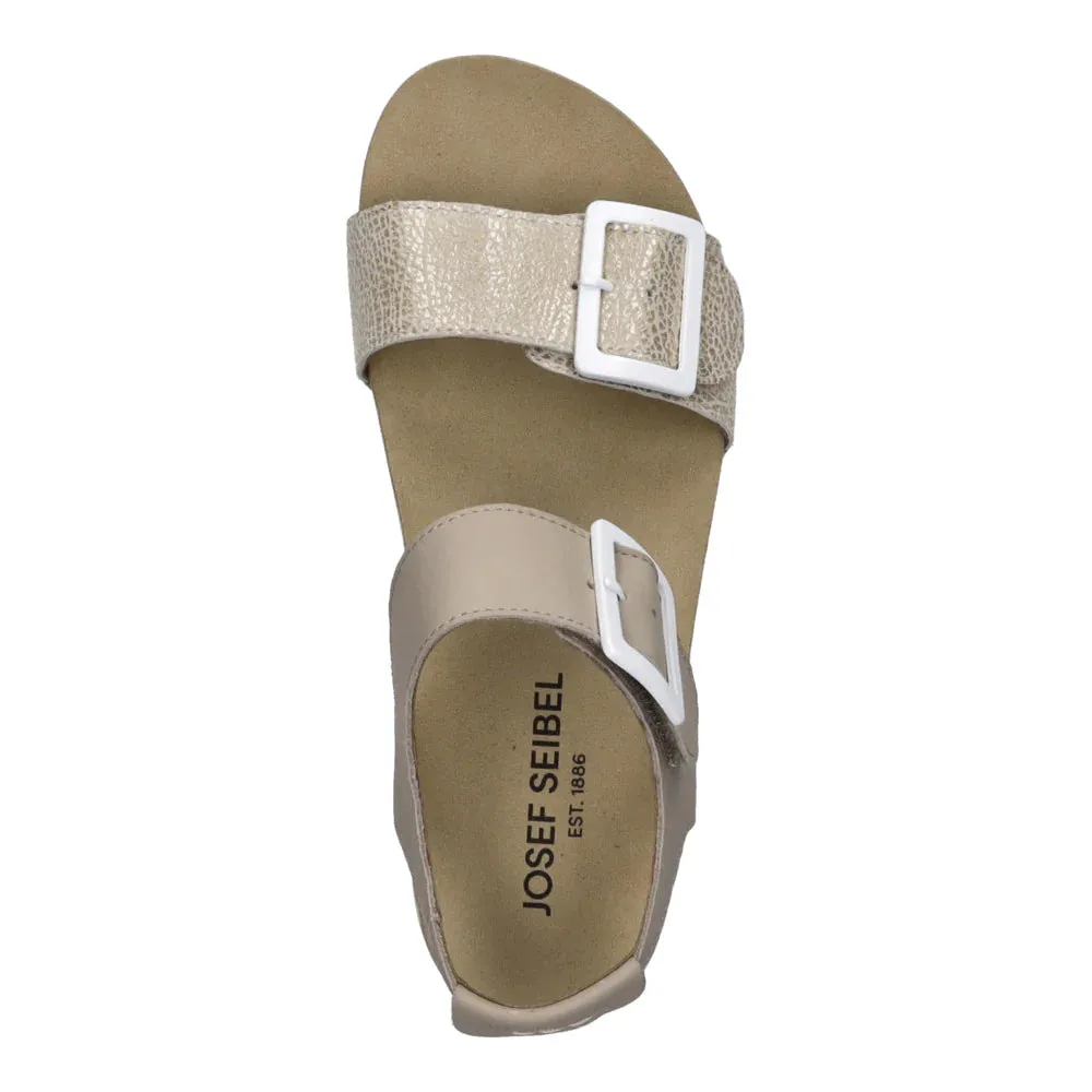 JOSEF SEIBEL QUINN 02 WEDGES CREME