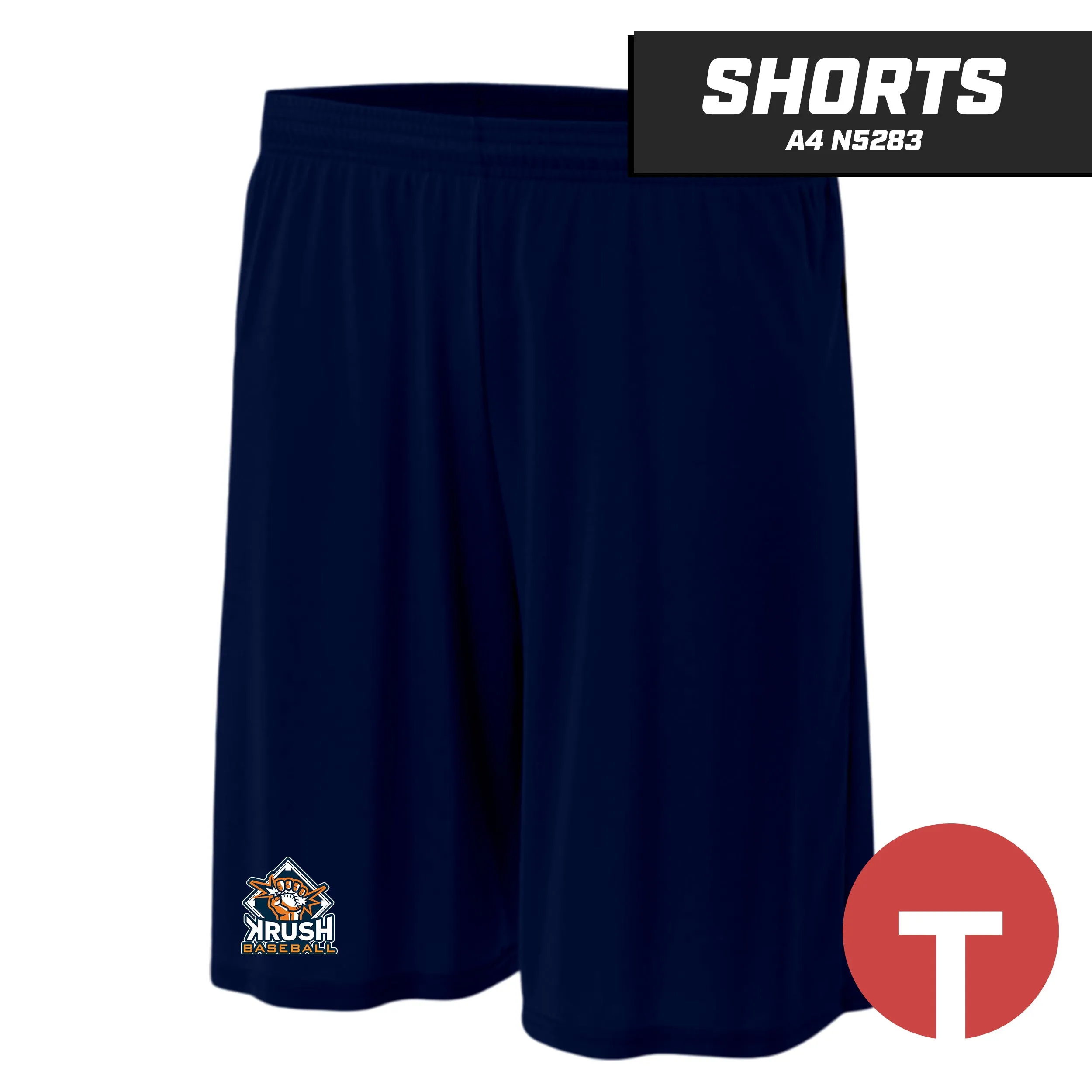 Krush Baseball - Short A4 Apparel N5283