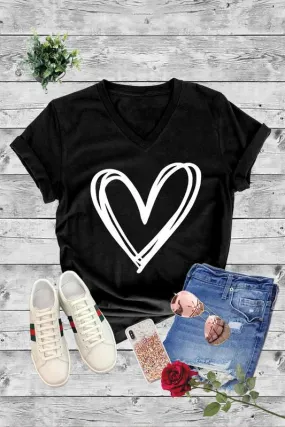 Layered Heart Tee