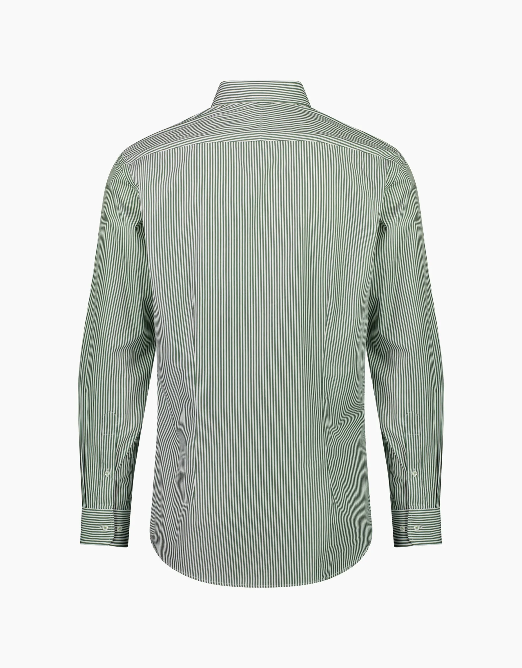 London Green & White Stripe Shirt