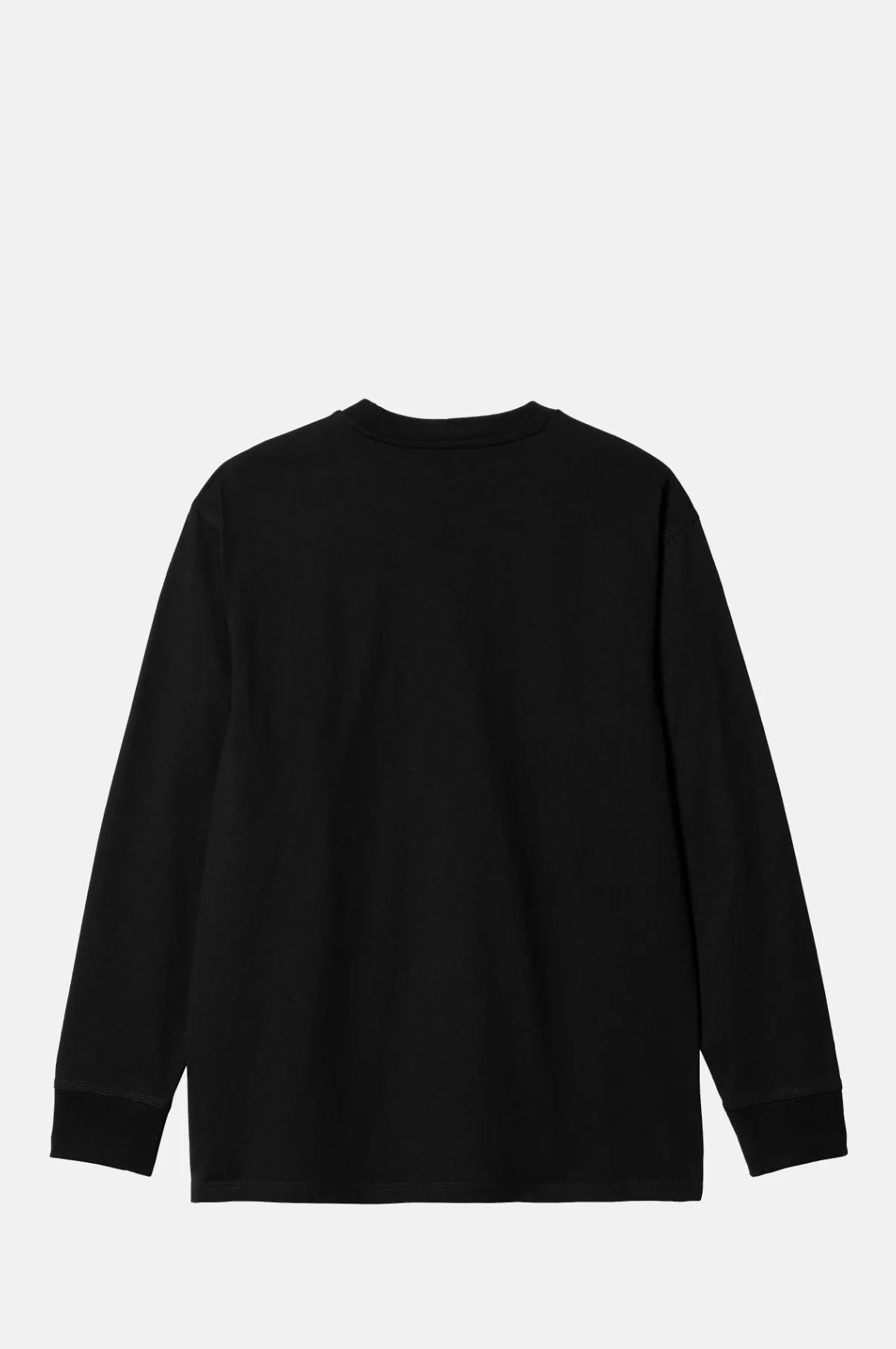 L/S American Script T-Shirt Black