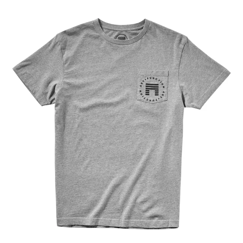 MATUSE, INC. POCKET TEE - ATHLETIC GREY