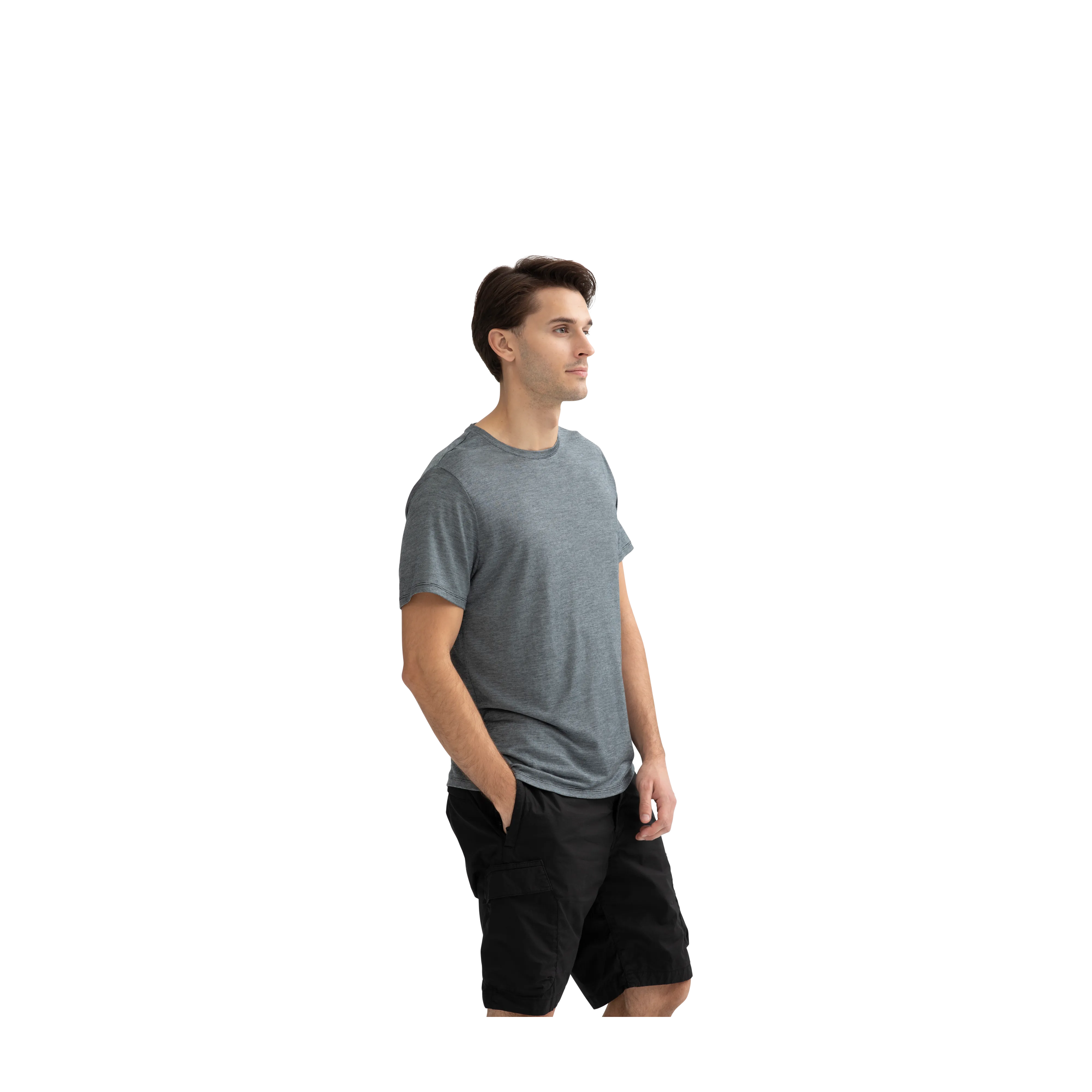 Men's Merino Wool Crew Neck T-Shirt