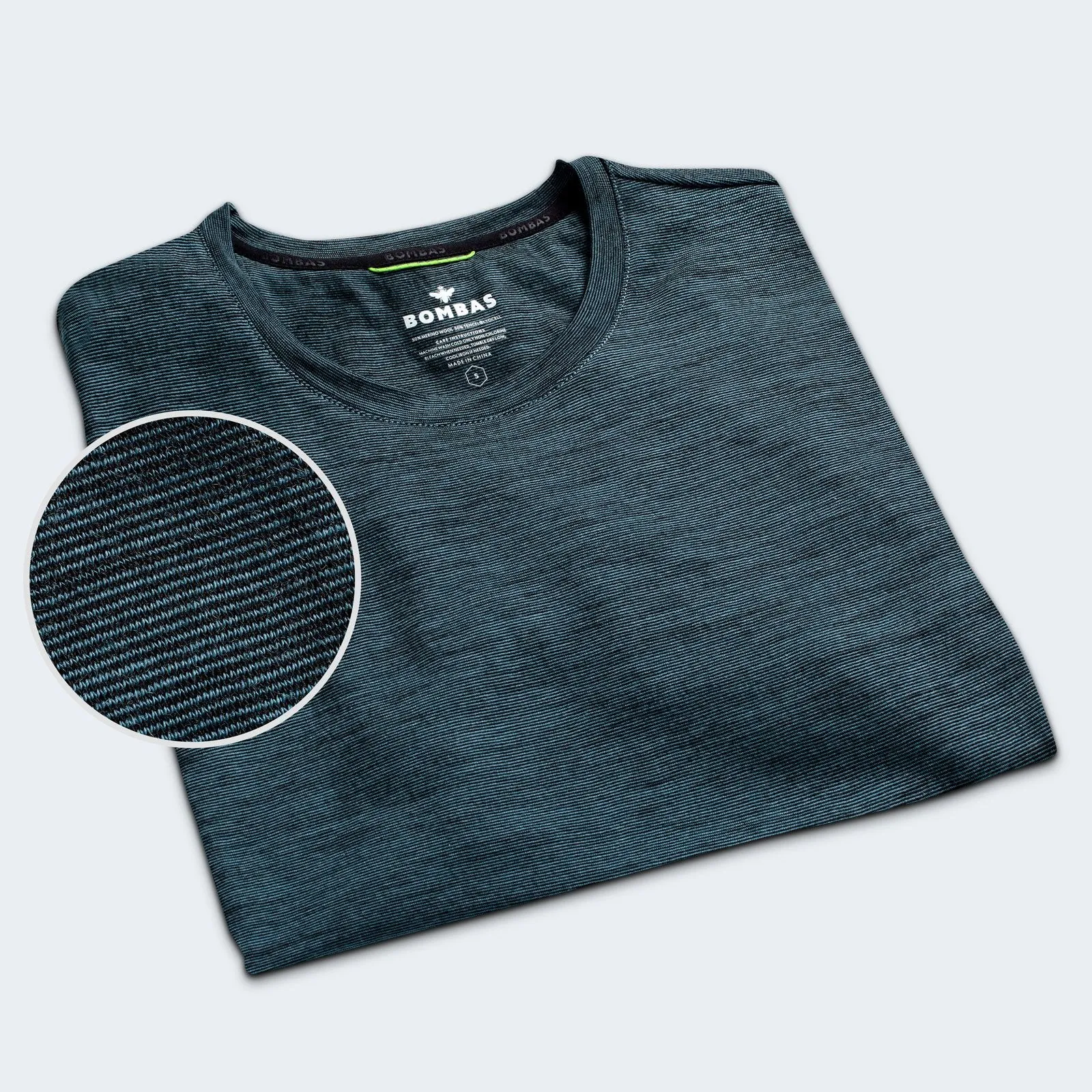 Men's Merino Wool Crew Neck T-Shirt