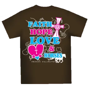 "Faith & Horses" Horses Unlimited T-Shirt