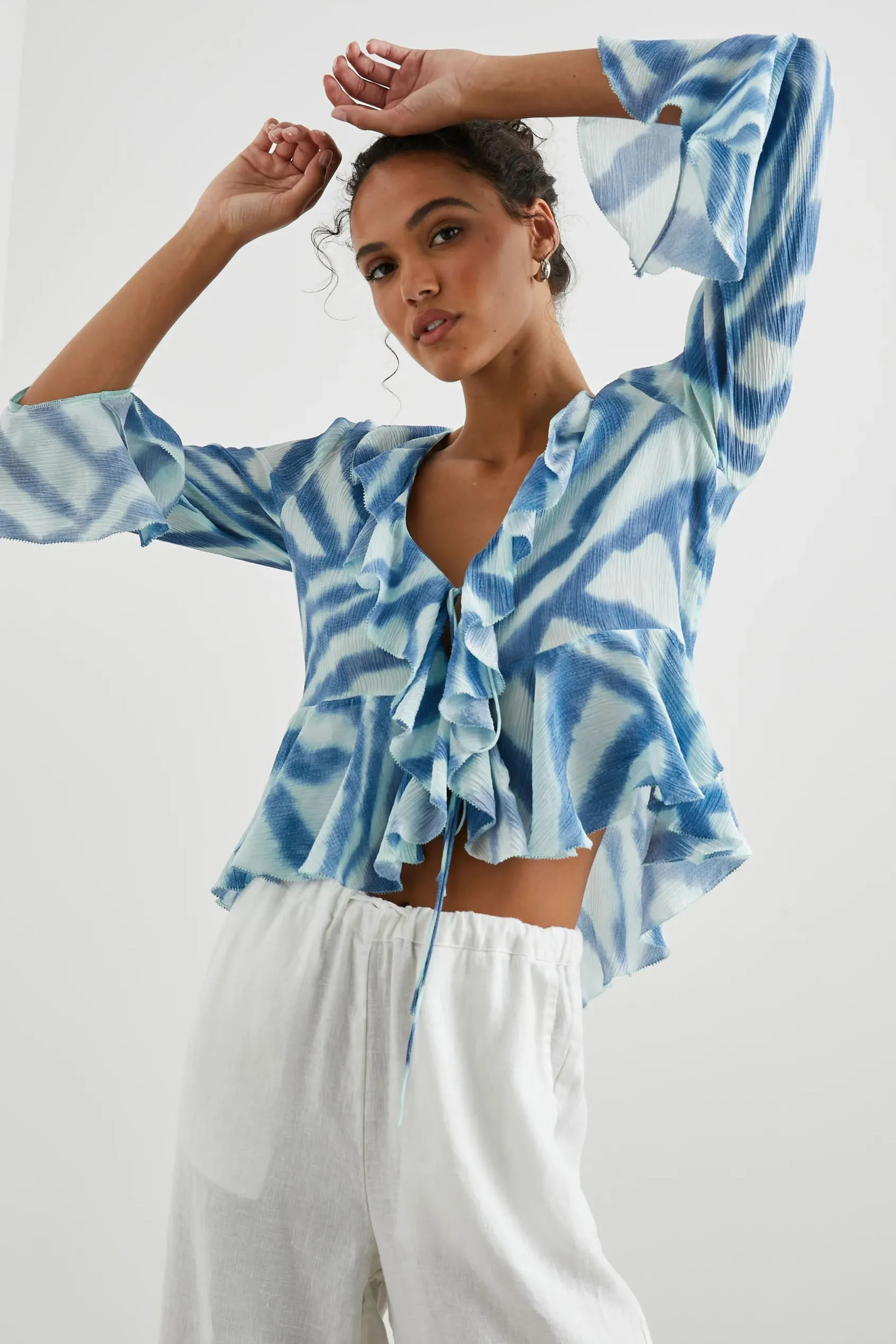 Rails Nicoletta Ruffle Shirt