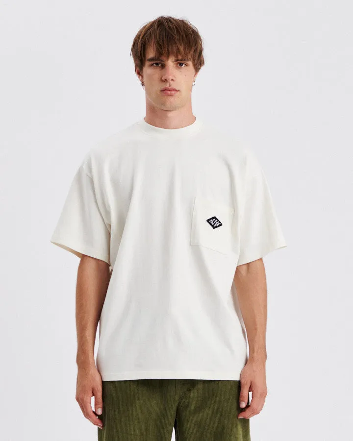 Scribble Pocket Tee - Vintage White