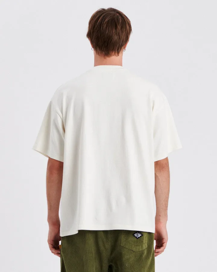 Scribble Pocket Tee - Vintage White