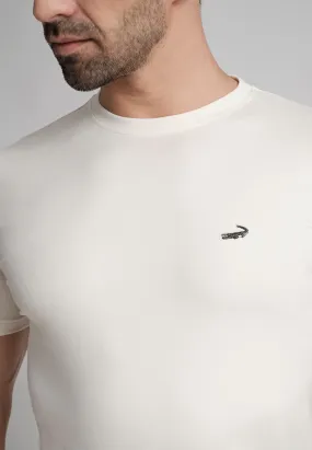 Single Jersey Verve Tee Action Fit - Egret