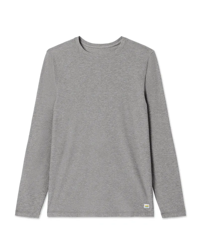 Strato Tech LS Tee : Heather Grey