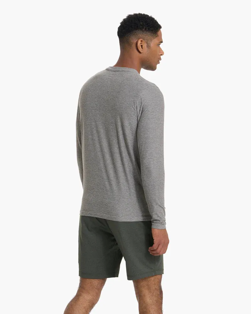 Strato Tech LS Tee : Heather Grey