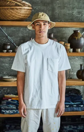 T-SHIRT WITH POCKET WHITE