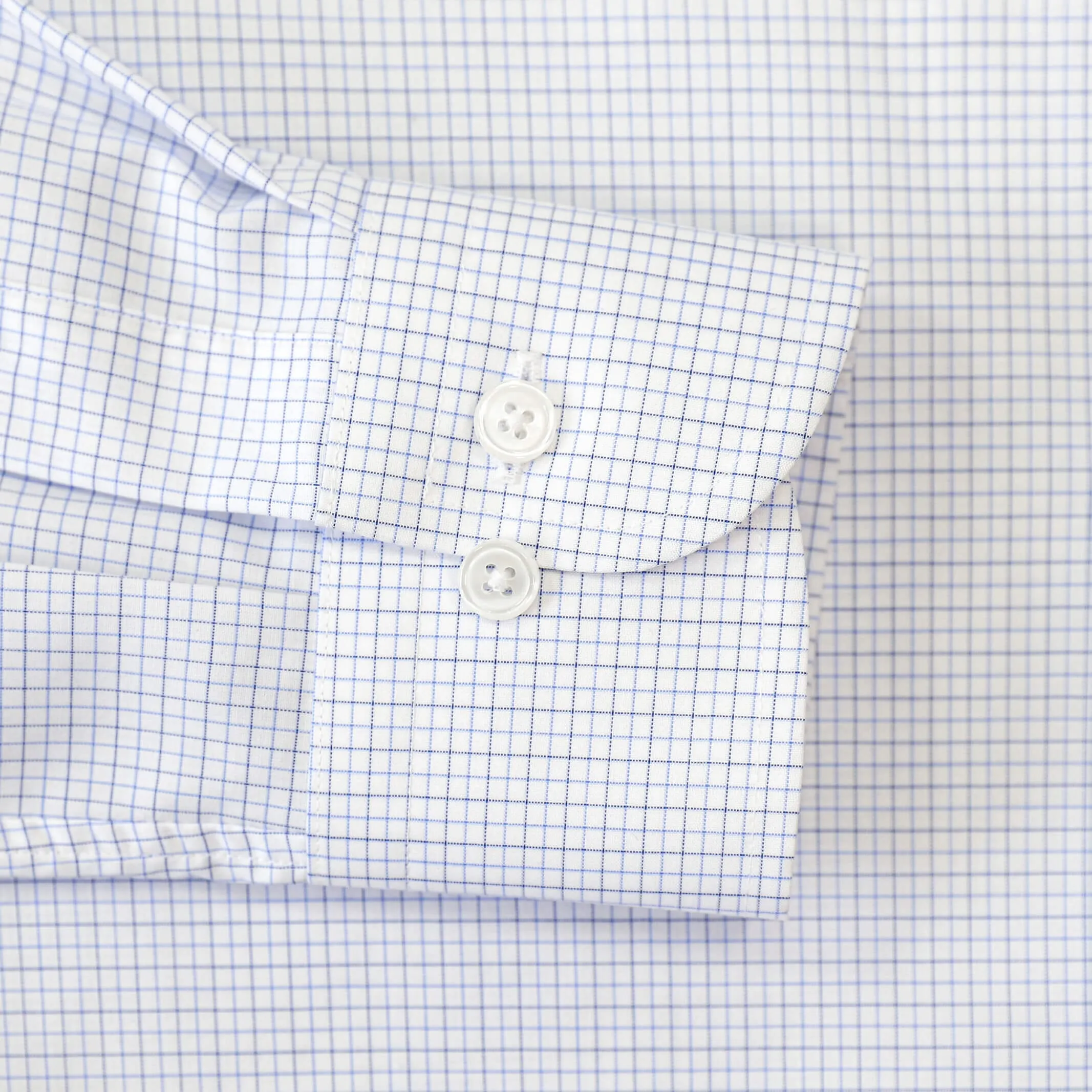 The Cornflower Marion Tattersall Custom Shirt