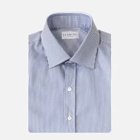 The Dark Blue Grove Stripe Custom Shirt