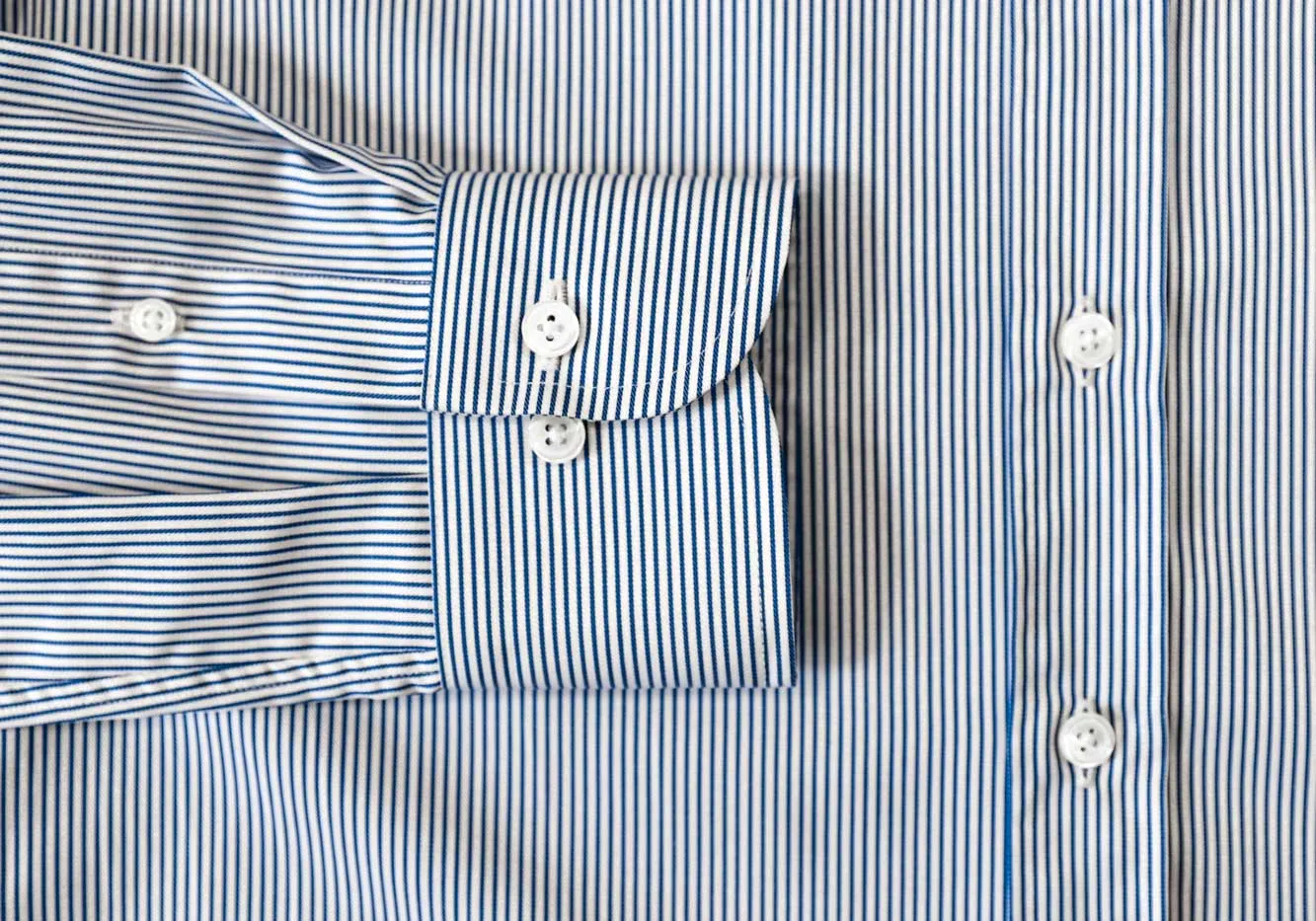 The Dark Blue Grove Stripe Custom Shirt