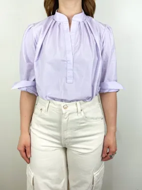 The Puff Shirt Paper Cotton Solids in Light Lavender