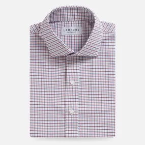 The Red Journey Flex Performance Grid Check Custom Shirt