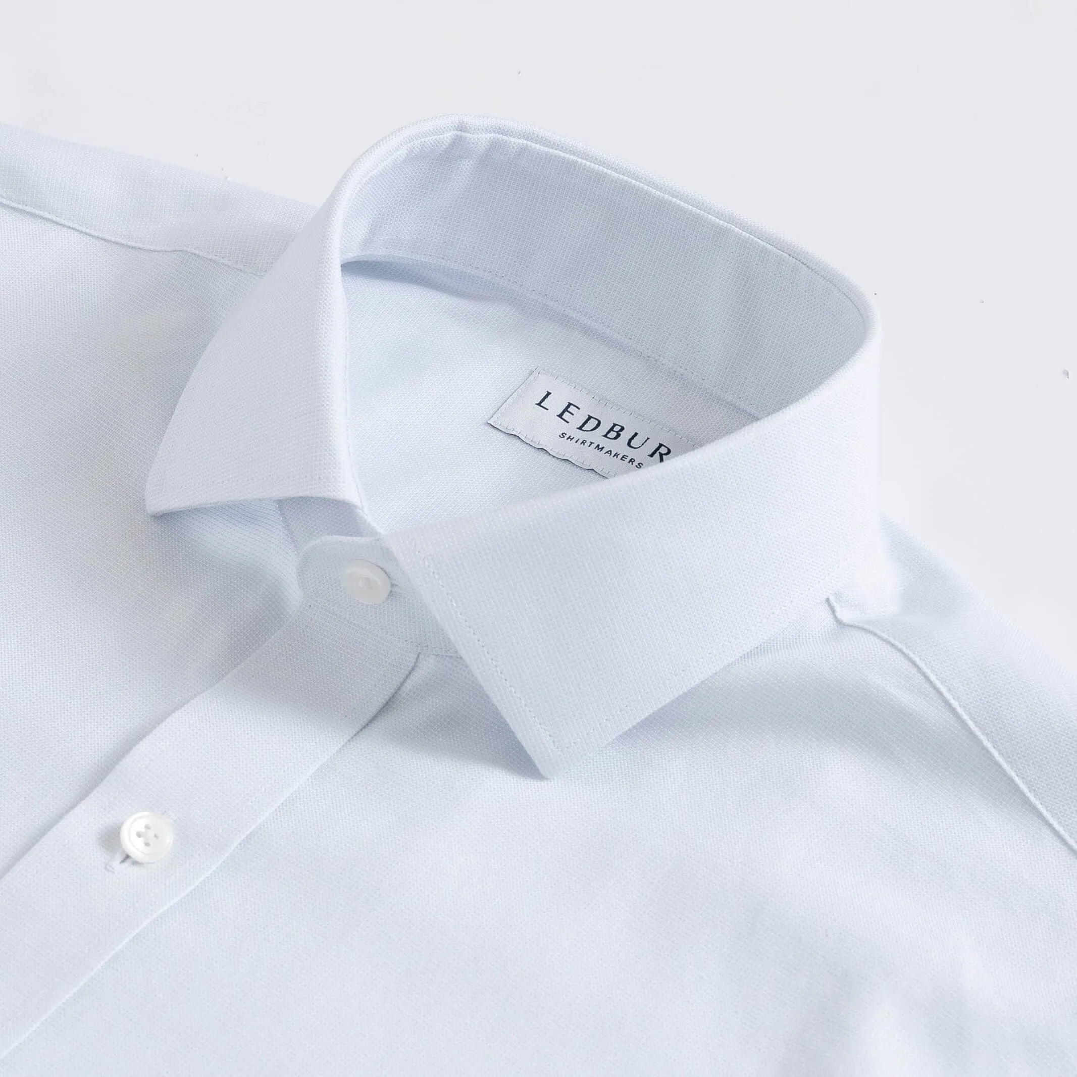 The White Carter Panama Oxford Custom Shirt