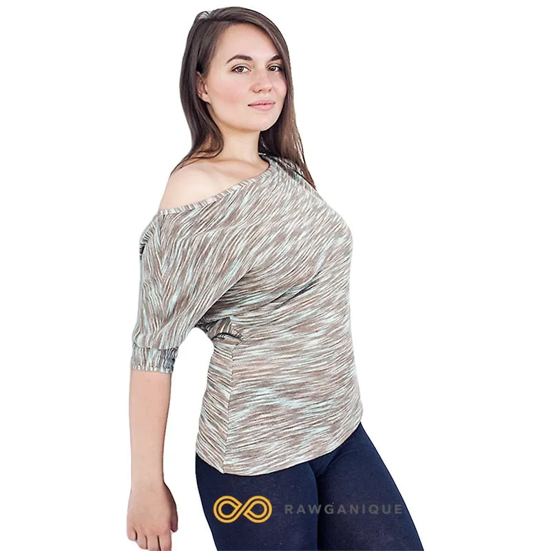 TIGRESS Off-Kilter 100% Hemp Blouse