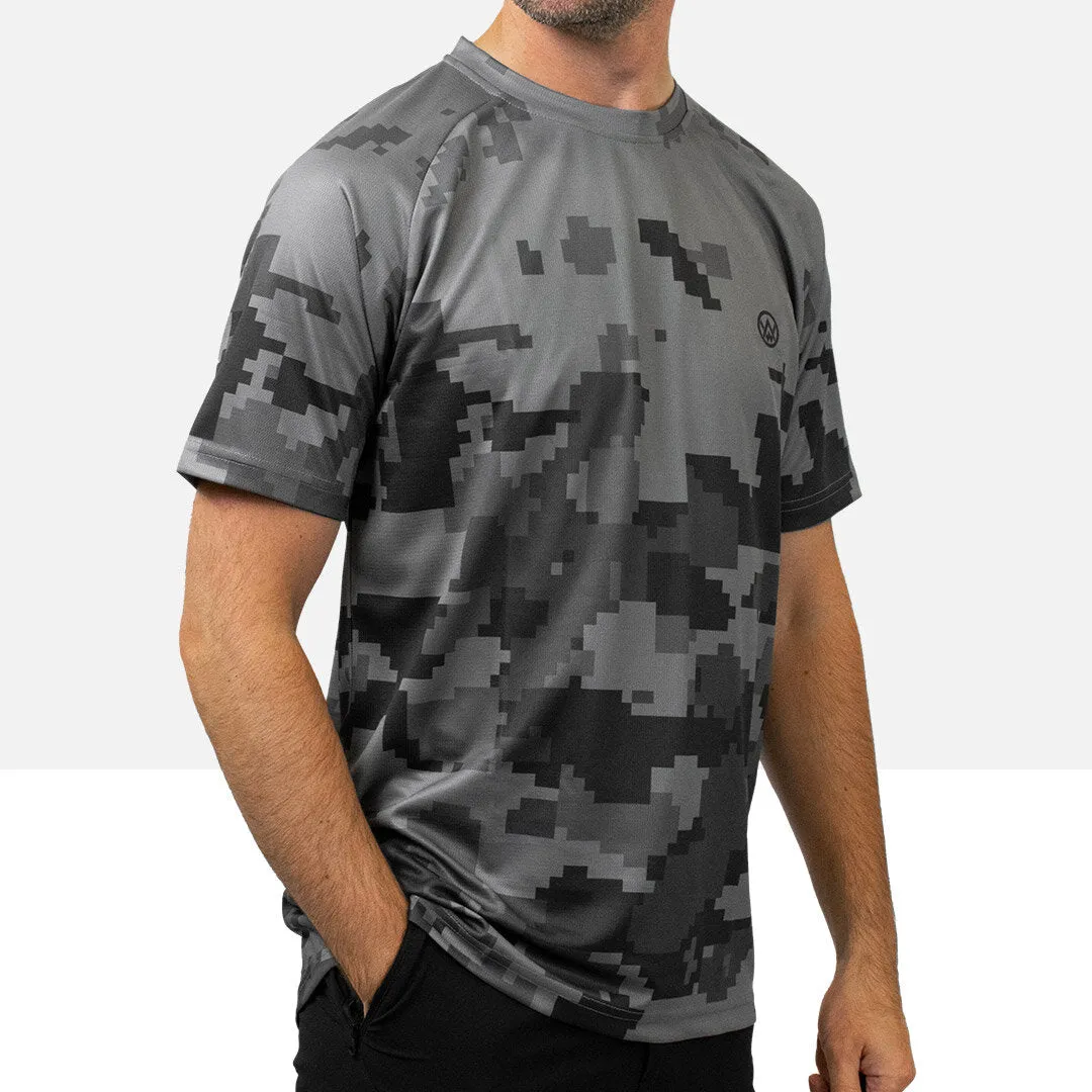 Urban Digital Camo Short Sleeve MTB Jersey